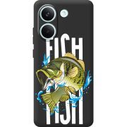 Чорний чохол BoxFace Poco X8 Pro Fish