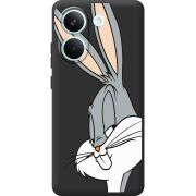 Чорний чохол BoxFace Poco X8 Pro Lucky Rabbit