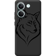 Чорний чохол BoxFace Poco X8 Pro Wolf