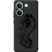 Чорний чохол BoxFace Poco X8 Pro Snake