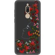Черный чехол Uprint Meizu M6T 3D Ukrainian Muse