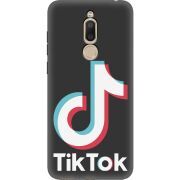 Черный чехол Uprint Meizu M6T Tik Tok