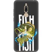 Черный чехол Uprint Meizu M6T Fish