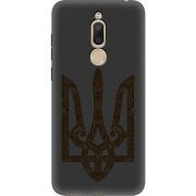 Черный чехол Uprint Meizu M6T Ukrainian Trident