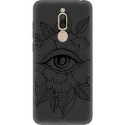 Черный чехол Uprint Meizu M6T Eye