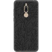 Черный чехол Uprint Meizu M6T Leaves