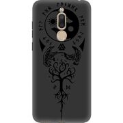 Черный чехол Uprint Meizu M6T Hugin and Munin