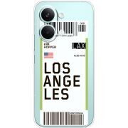 Прозорий чохол BoxFace Poco X8 Pro Max Ticket Los Angeles