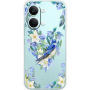 Прозорий чохол BoxFace Poco X8 Pro Max Spring Bird