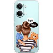 Прозорий чохол BoxFace Poco X8 Pro Max Super Mama and Son