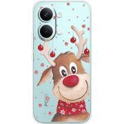 Прозорий чохол BoxFace Poco X8 Pro Max Winter Deer