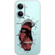 Прозорий чохол BoxFace Poco X8 Pro Max Нападение Титана