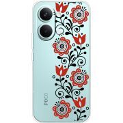 Прозорий чохол BoxFace Poco X8 Pro Max Ethno Ornament