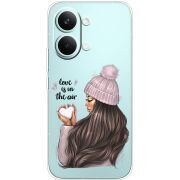 Прозорий чохол BoxFace Poco X8 Pro Max love is in the air