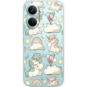 Прозорий чохол BoxFace Poco X8 Pro Max Unicorns