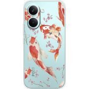 Прозорий чохол BoxFace Poco X8 Pro Max Japanese Koi Fish