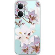 Прозорий чохол BoxFace Poco X8 Pro Max Chinese Magnolia