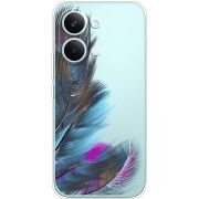 Прозорий чохол BoxFace Poco X8 Pro Max Feathers