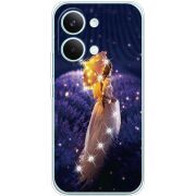 Чохол зі стразами Poco X8 Pro Max Girl with Umbrella