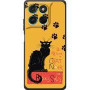 Чохол BoxFace Moto G77 Noir Cat