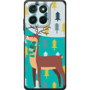 Чохол BoxFace Moto G77 Foresty Deer