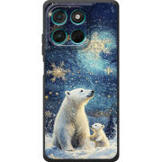 Чохол BoxFace Moto G77 Північні ведмеді