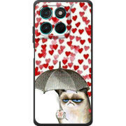 Чохол BoxFace Moto G77 Raining Hearts