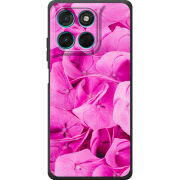 Чохол BoxFace Moto G77 Pink Flowers