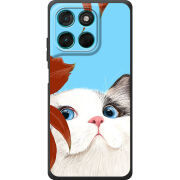 Чохол BoxFace Moto G77 Wondering Cat
