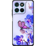 Чохол BoxFace Moto G77 Orchids and Butterflies