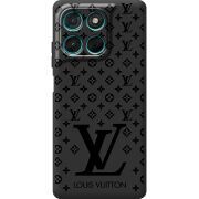 Чорний чохол BoxFace Moto G77 LV Style