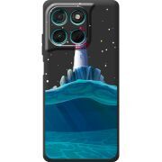 Чорний чохол BoxFace Moto G77 Lighthouse