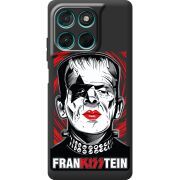 Чорний чохол BoxFace Moto G77 Frankisstein