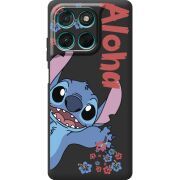 Чорний чохол BoxFace Moto G77 Гавайський гість Stich