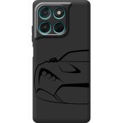 Чорний чохол BoxFace Moto G77 Sportcar