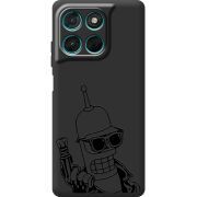 Чорний чохол BoxFace Moto G77 