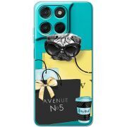 Прозорий чохол BoxFace Moto G77 Fashion Pug