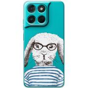 Прозорий чохол BoxFace Moto G77 MR. Rabbit