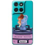 Прозорий чохол BoxFace Moto G77 Boss Babe