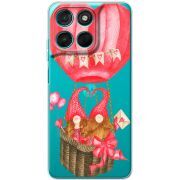 Прозорий чохол BoxFace Moto G77 Valentine Dwarfs