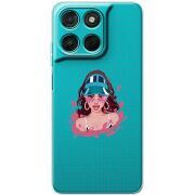 Прозорий чохол BoxFace Moto G77 Selena Gomez