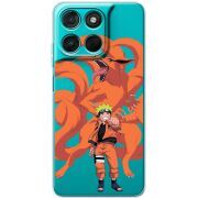Прозорий чохол BoxFace Moto G77 Naruto and Kurama