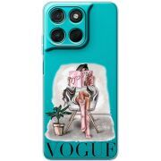 Прозорий чохол BoxFace Moto G77 VOGUE