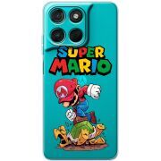 Прозорий чохол BoxFace Moto G77 Super Mario