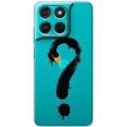 Прозорий чохол BoxFace Moto G77 Swan question