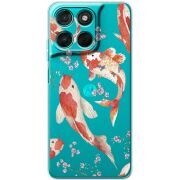 Прозорий чохол BoxFace Moto G77 Japanese Koi Fish