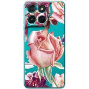 Прозорий чохол BoxFace Moto G77 Rose