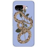 Прозорий чохол BoxFace Google Pixel 10A Glamor Snake