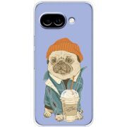 Прозорий чохол BoxFace Google Pixel 10A Dog Coffeeman