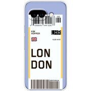 Прозорий чохол BoxFace Google Pixel 10A Ticket London